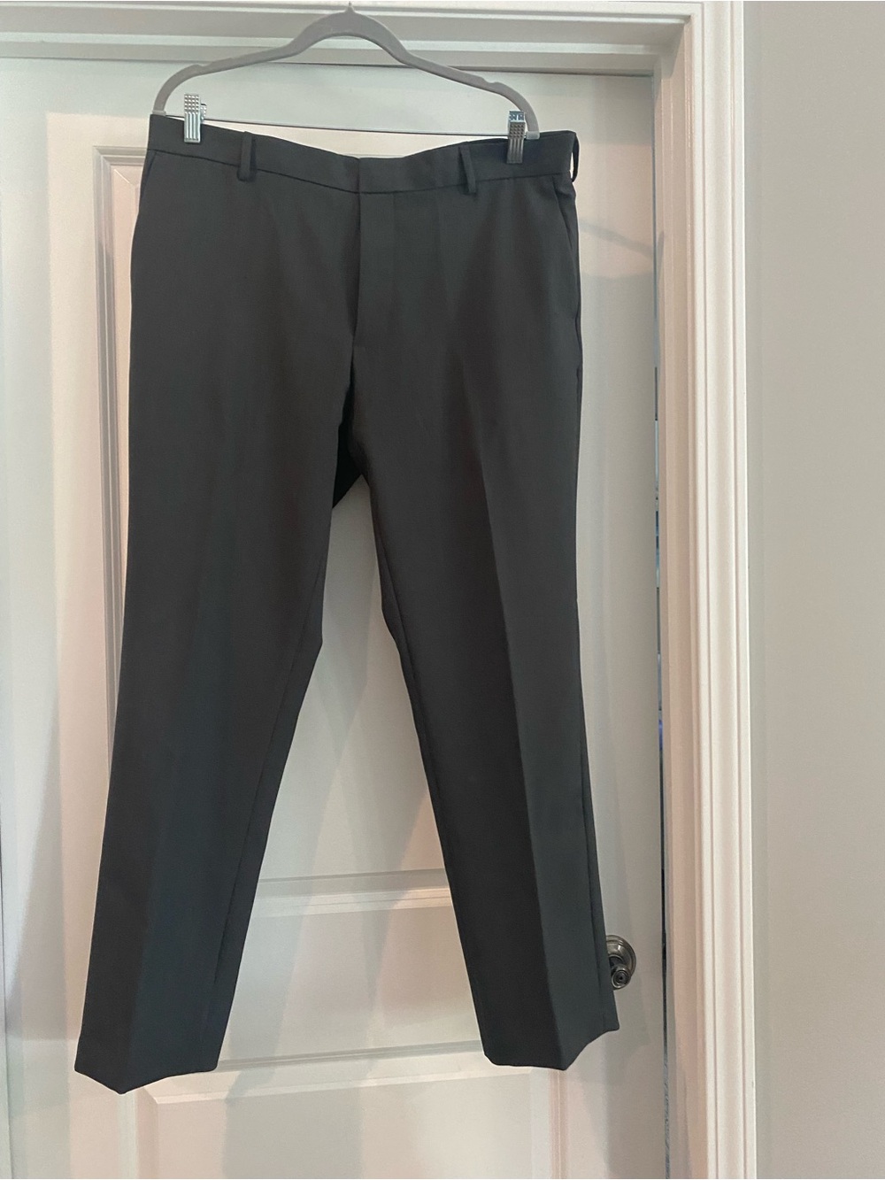 Van Heusen traveler slim fit Charcoal Gray Men’s Dress Pants